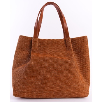 capone outfitters felicia straw women`s bag σε προσφορά