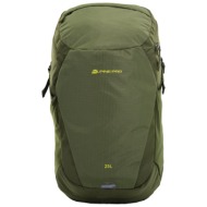 outdoor backpack with reflective elements 25l alpine pro krele ivy green