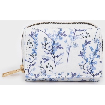 defacto women`s floral patterned faux leather wallet σε προσφορά