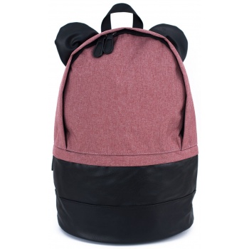 art of polo unisex`s backpack tr19596 black/pink