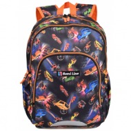 semiline kids`s backpack j4673-2 multicolour