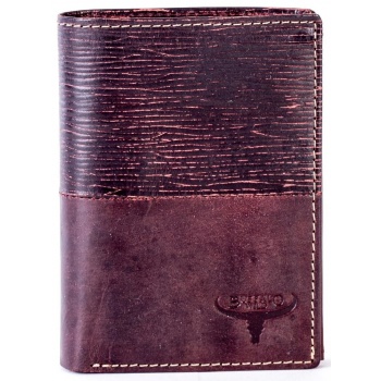 natural brown modular leather wallet
