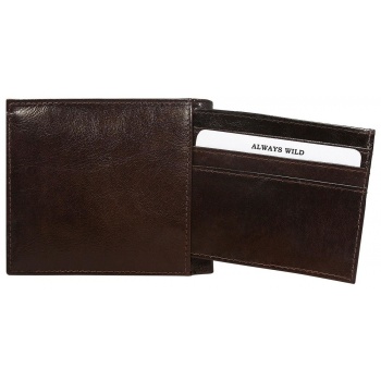 men´s brown soft wallet