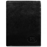 classic black leather wallet for men