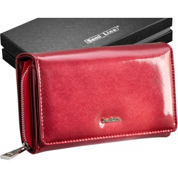 semiline woman`s rfid leather wallet p8237-2 σε προσφορά
