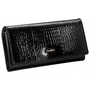 semiline woman`s rfid leather wallet p8228-0 σε προσφορά