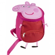backpack kindergarte con arnés peppa pig