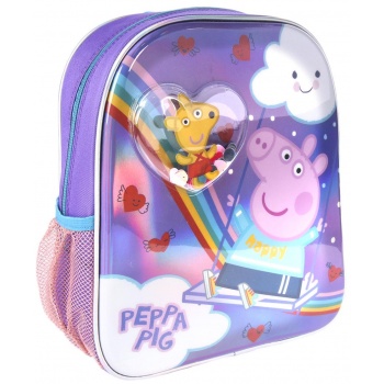 kids backpack confetti peppa pig