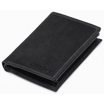 ombre clothing men`s leather wallet a417 σε προσφορά