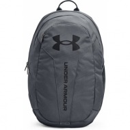 under armour hustle lite backpack pitch gray/ pitch gray/ black