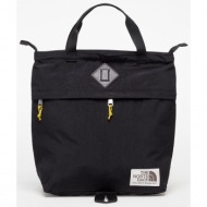 the north face berkeley tote pack tnf black/ mineral gold
