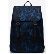 herschel supply co. retreat mini backpack cheetah camo bright cobalt