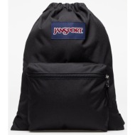 jansport draw sack black