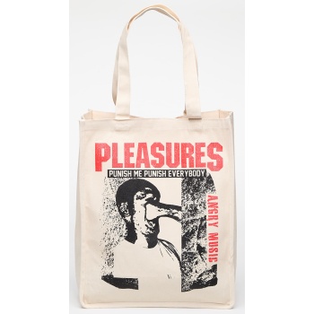 pleasures punish tote bag natural
