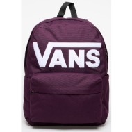 vans old skool drop v backpack blackberry