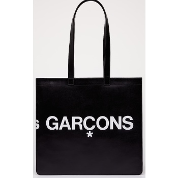 τσάντα comme des garçons huge logo tote bag black universal σε προσφορά