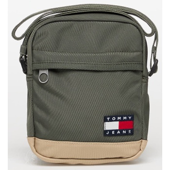 τσάντα tommy jeans ess daily square bag green universal