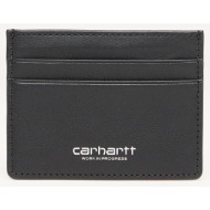 πορτοφόλι carhartt wip vegas cardholder black/ silver universal