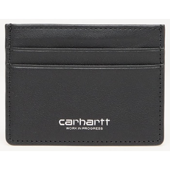 πορτοφόλι carhartt wip vegas cardholder black/ silver