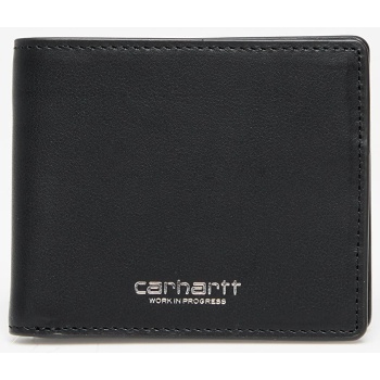 πορτοφόλι carhartt wip vegas billfold wallet black/ silver σε προσφορά