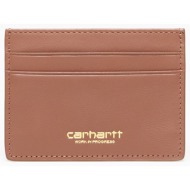 πορτοφόλι carhartt wip vegas cardholder cognac/ gold universal