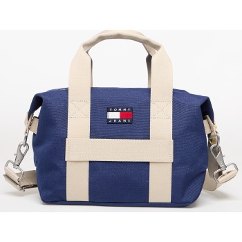 τσάντα tommy jeans retro cool mini duffle bag blue universal