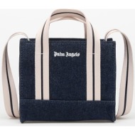 τσάντα palm angels denim mini tote denim/ off white universal