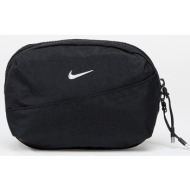 τσάντα μέσης nike aura waistpack black/ black/ matte silver 2 l