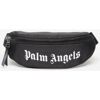 τσάντα μέσης palm angels over logo fannypack black/ white σε προσφορά