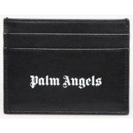 πορτοφόλι palm angels classic logo card holder black/ white universal