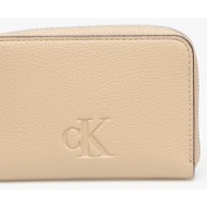 πορτοφόλι calvin klein jeans ultralight zip wallet gray universal