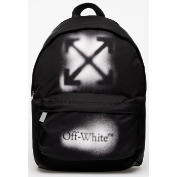 off-white arrow spray backpack black/ white universal σε προσφορά