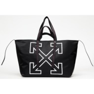 τσάντα off-white heritage day off tote l black/ white universal