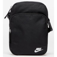 τσάντα nike heritage crossbody bag black/ black/ white 4 l