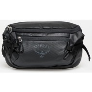 τσάντα μέσης osprey transporter waist pack raven black/ black 3 l