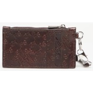 πορτοφόλι ftshp leather cardholder brown universal