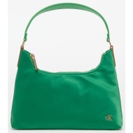 τσάντα calvin klein jeans satin nylon small shoulder bag green universal