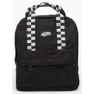 vans low key mini backpack black/ white universal