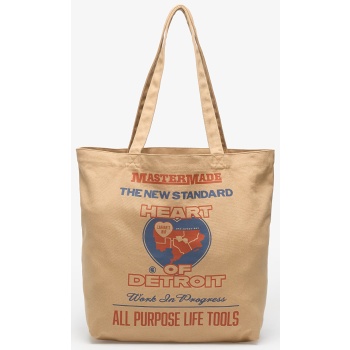 carhartt wip canvas graphic tote arcan print/ dusty h brown σε προσφορά