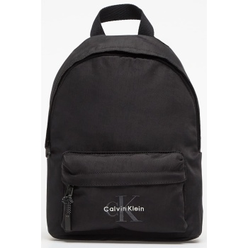 calvin klein bold small round backpack black universal σε προσφορά