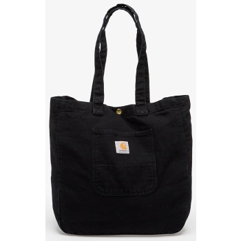 carhartt wip bayfield tote black stone canvas universal σε προσφορά