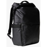 the north face base camp voyager rolltop tnf black/ asphalt grey 20 l