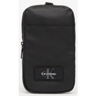 τσάντα calvin klein utility phone crossbody crossover black universal