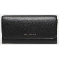 tommy hilfiger flag large flap wallet black universal