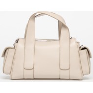 τσάντα calvin klein webbing strap pocket crossover brown universal