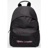 palm angels kids blurred logo big backpack black/ red universal