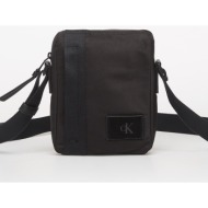 τσάντα calvin klein canvas mix reporter black universal
