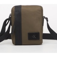 τσάντα calvin klein canvas mix reporter green universal