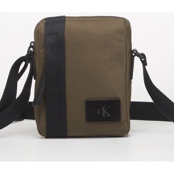 τσάντα calvin klein canvas mix reporter green universal σε προσφορά