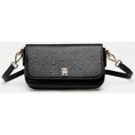 τσάντα tommy hilfiger th icon conv crossover mono black universal